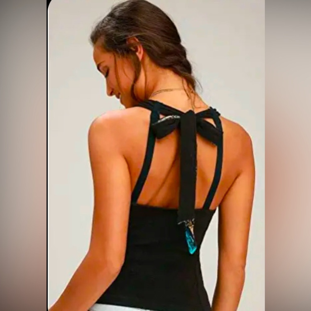Like New Free People “One Call Away” Halter